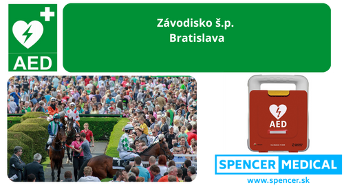AED Defibrilátor Závodisko š.p. Bratislava